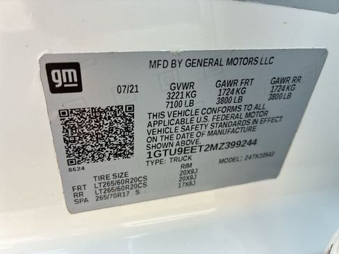 Used 2021 GMC Sierra 1500 AT4 AWD/4WD image 32