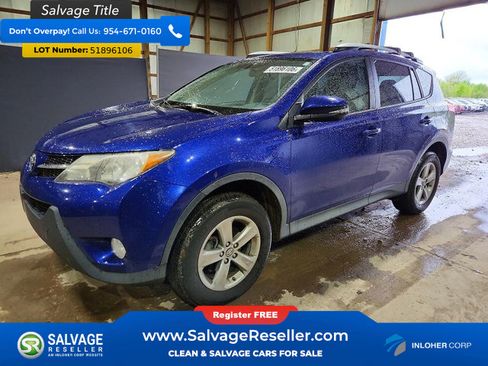 Used 2015 Toyota RAV4 XLE AWD/4WD image 1