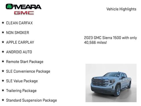 Used 2023 GMC Sierra 1500 SLE image 7