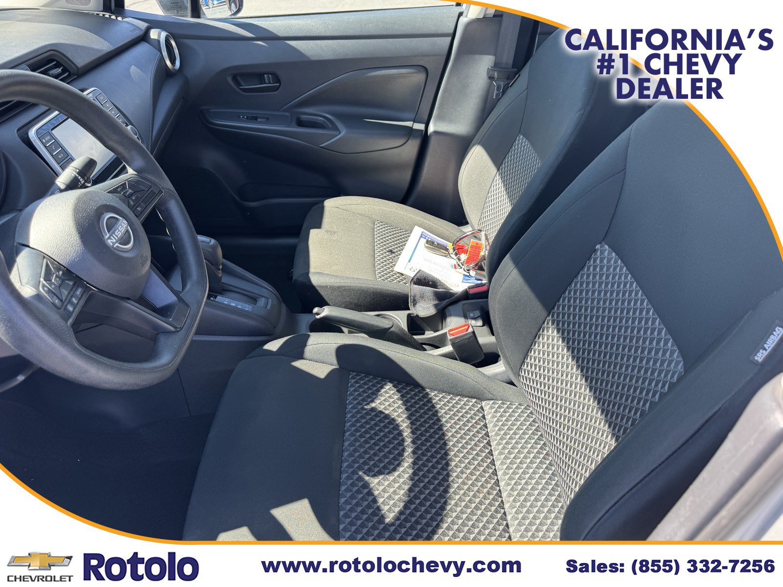 Used 2024 Nissan Versa S w/ Trunk Package FWD image 13