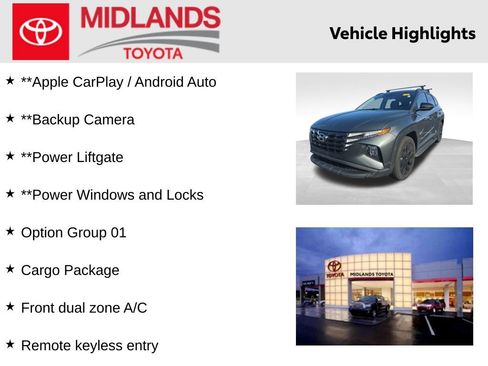 Used 2022 Hyundai Tucson XRT w/ Cargo Package image 2