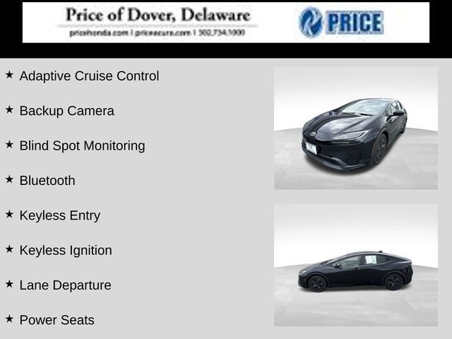 Used 2025 Toyota Prius LE AWD/4WD image 2