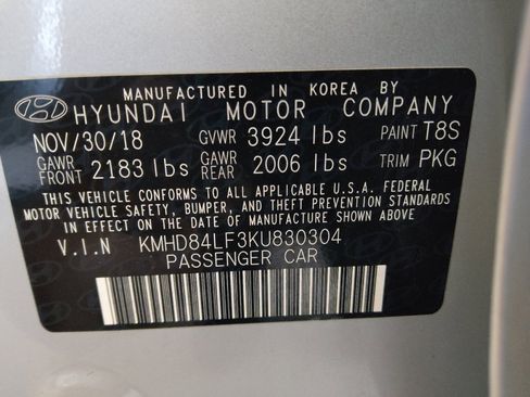 Used 2019 Hyundai Elantra Value Edition FWD image 33