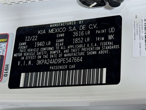 Used 2023 Kia Rio S w/ Technology Package image 29