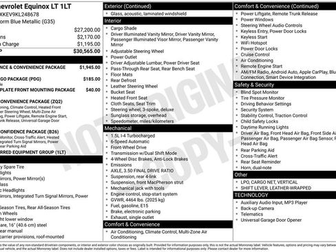 Used 2019 Chevrolet Equinox LT image 39