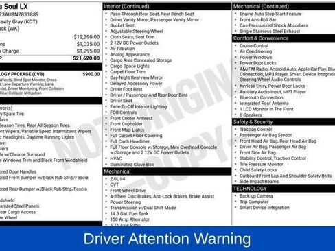 Used 2022 Kia Soul LX w/ Technology Package image 6