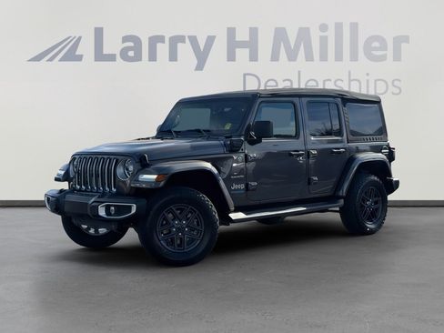 Used 2021 Jeep Wrangler Unlimited Sahara w/ Cold Weather Group image 1