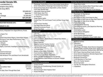 Used 2021 Hyundai Sonata SEL w/ Winter Weather Package