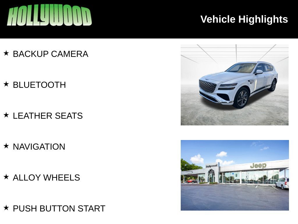 Used 2025 Genesis GV80 3.5T Advanced AWD/4WD image 3