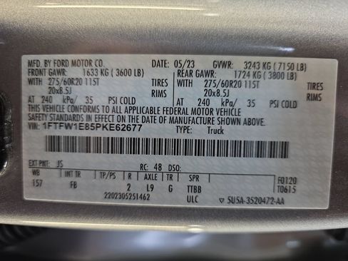 Used 2023 Ford F150 XLT w/ Equipment Group 302A High AWD/4WD image 37