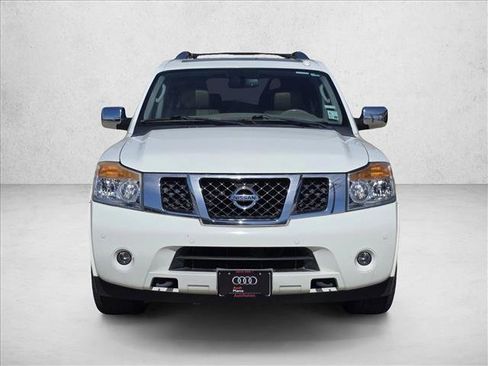 Used 2011 Nissan Armada Platinum w/ 2nd Row Captain Seat Pkg image 2