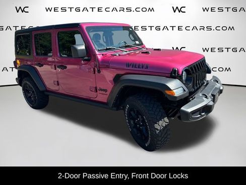 Used 2022 Jeep Wrangler Unlimited Sport AWD/4WD image 24