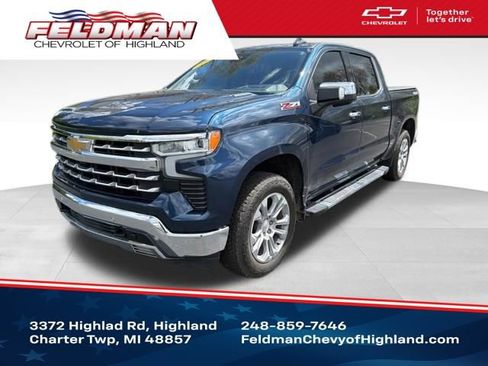 Used 2022 Chevrolet Silverado 1500 LTZ w/ Technology Package AWD/4WD image 1
