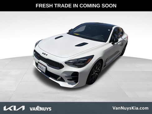 Used 2022 Kia Stinger GT-Line w/ Sun & Sound Package RWD image 1