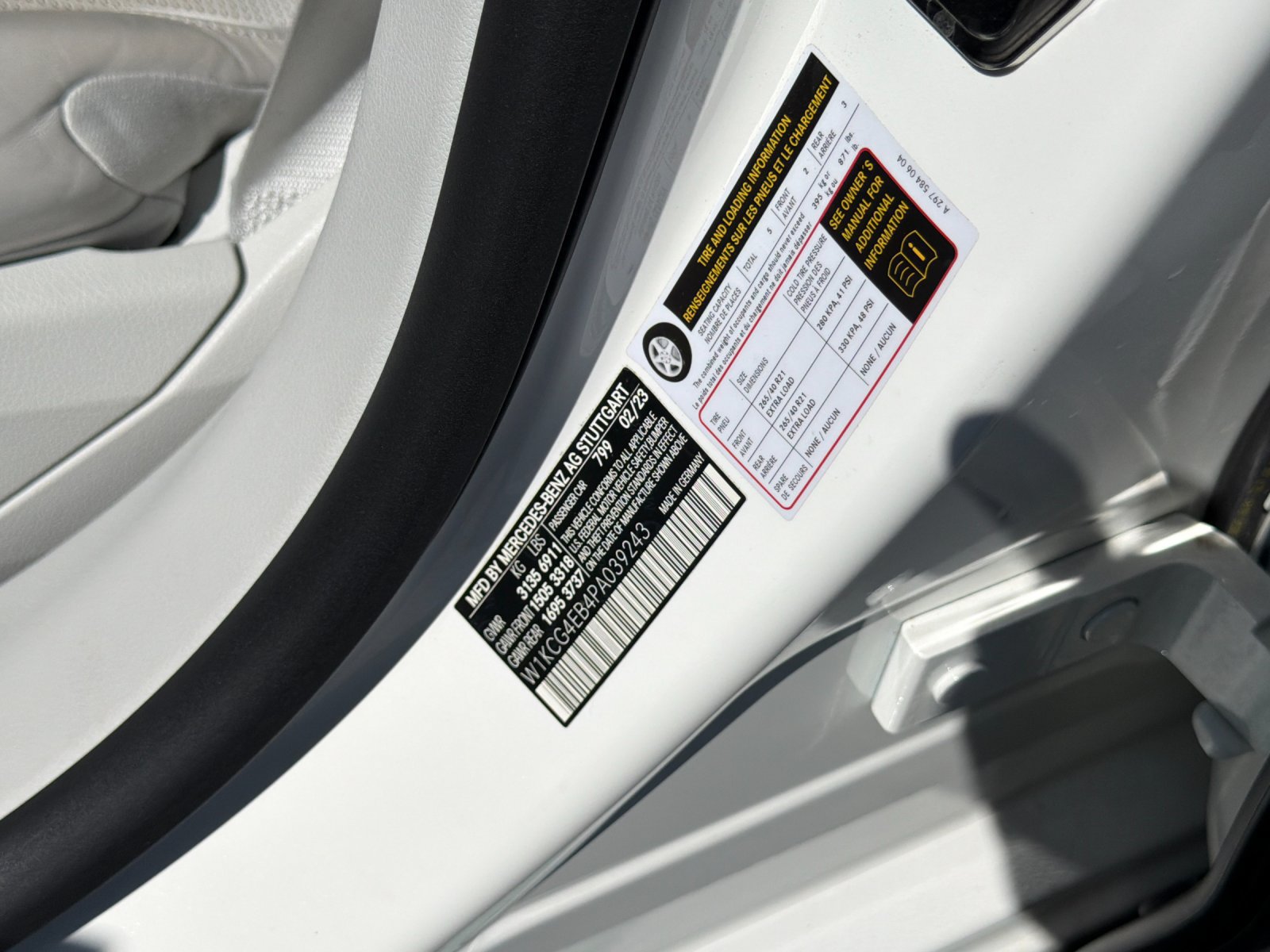 Used 2023 Mercedes-Benz EQS 580 4MATIC Sedan image 20