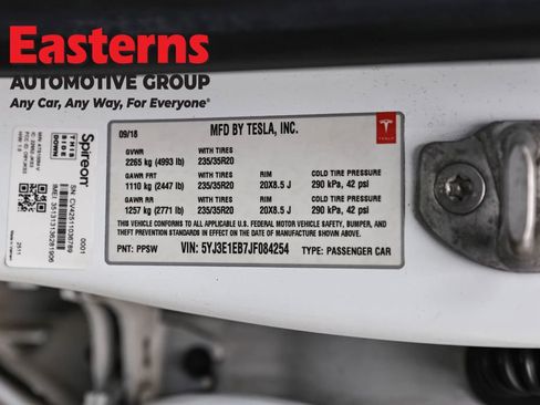 Used 2018 Tesla Model 3 Long Range AWD/4WD image 30