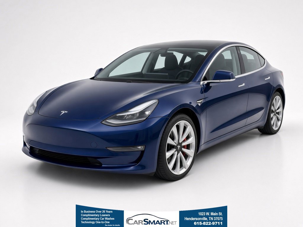 Used 2019 Tesla Model 3 AWD/4WD image 1