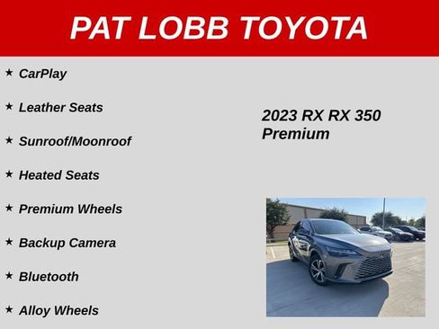 Used 2023 Lexus RX 350 Premium w/ Accessory Package (K3) FWD image 28