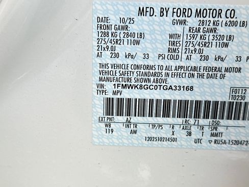 New 2026 Ford Explorer ST w/ Sun And Sound Package image 28