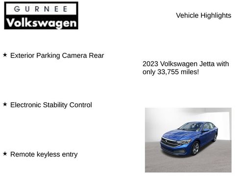 Used 2023 Volkswagen Jetta SE FWD image 7