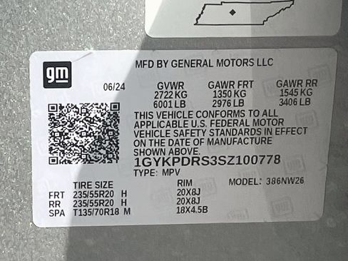 Used 2025 Cadillac XT6 Premium Luxury w/ Technology Package AWD/4WD image 35