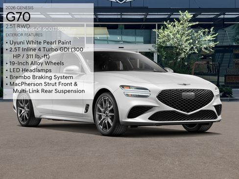 New 2026 Genesis G70 2.5T RWD image 3