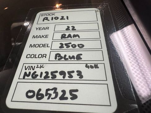 Used 2022 RAM 2500 Tradesman image 23