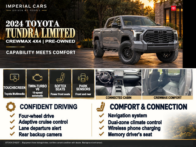 Used 2024 Toyota Tundra Limited w/ TRD Off-Road Package AWD/4WD image 6