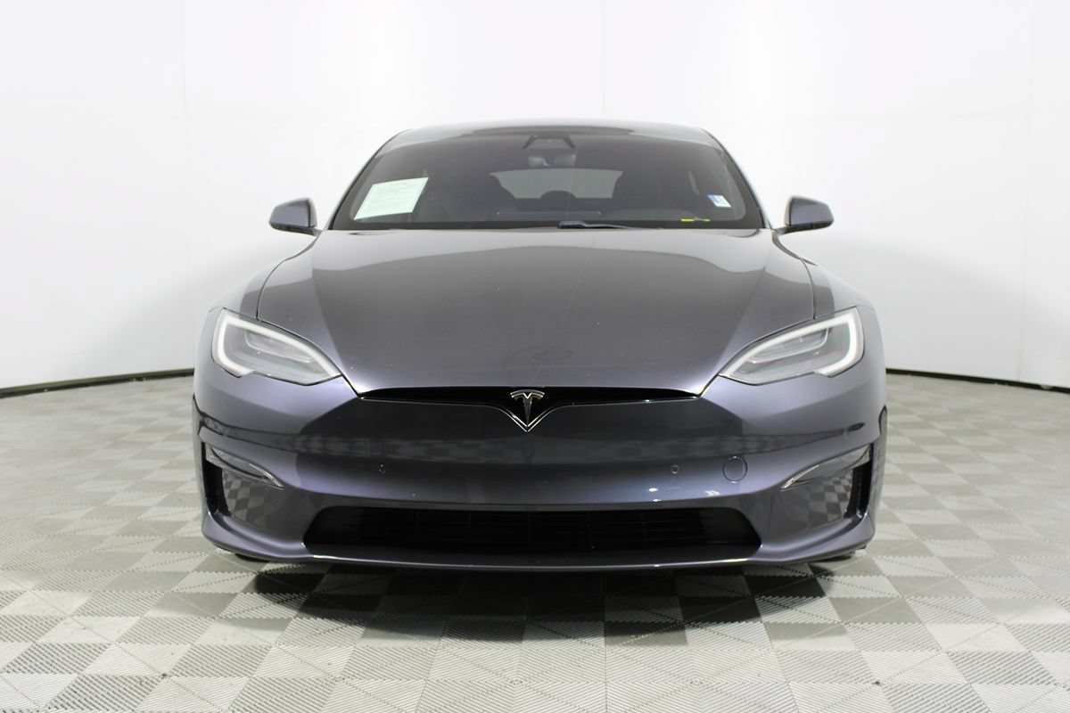 Used 2021 Tesla Model S Plaid AWD/4WD image 2