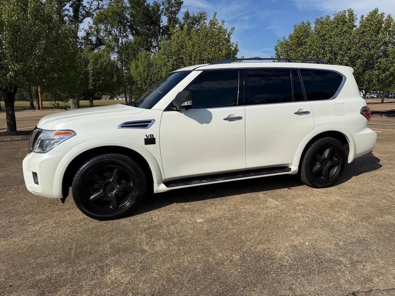 Used 2019 Nissan Armada Platinum w/ Captain's Chairs Package AWD/4WD image 4