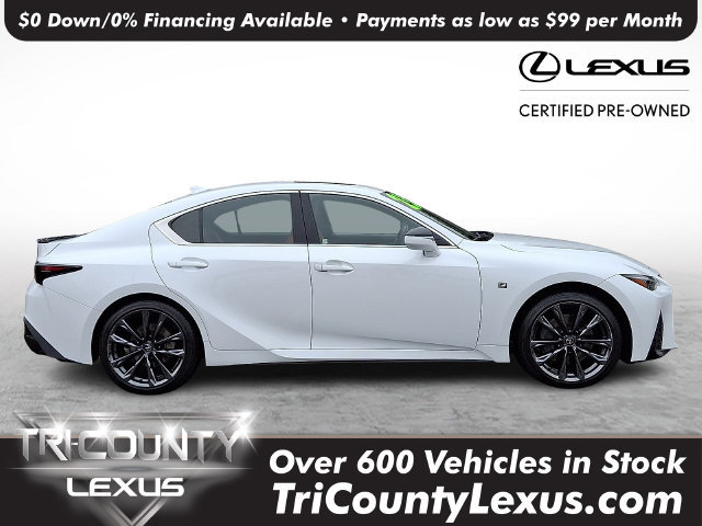 Certified 2023 Lexus IS 350 F Sport w/ Memory Package AWD/4WD image 7