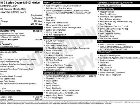 Certified 2023 BMW M240i xDrive Coupe w/ Premium Package image 39