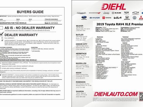 Used 2019 Toyota RAV4 XLE Premium image 34