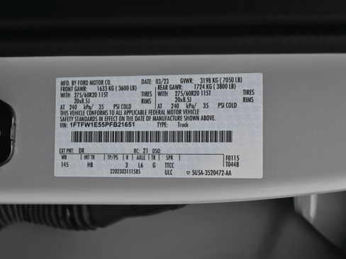 Used 2023 Ford F150 Lariat w/ Max Trailer Tow Package AWD/4WD image 36
