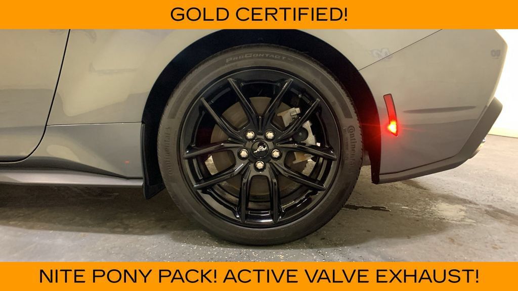 Certified 2025 Ford Mustang GT Premium w/ Mustang Nite Pony Package RWD image 18