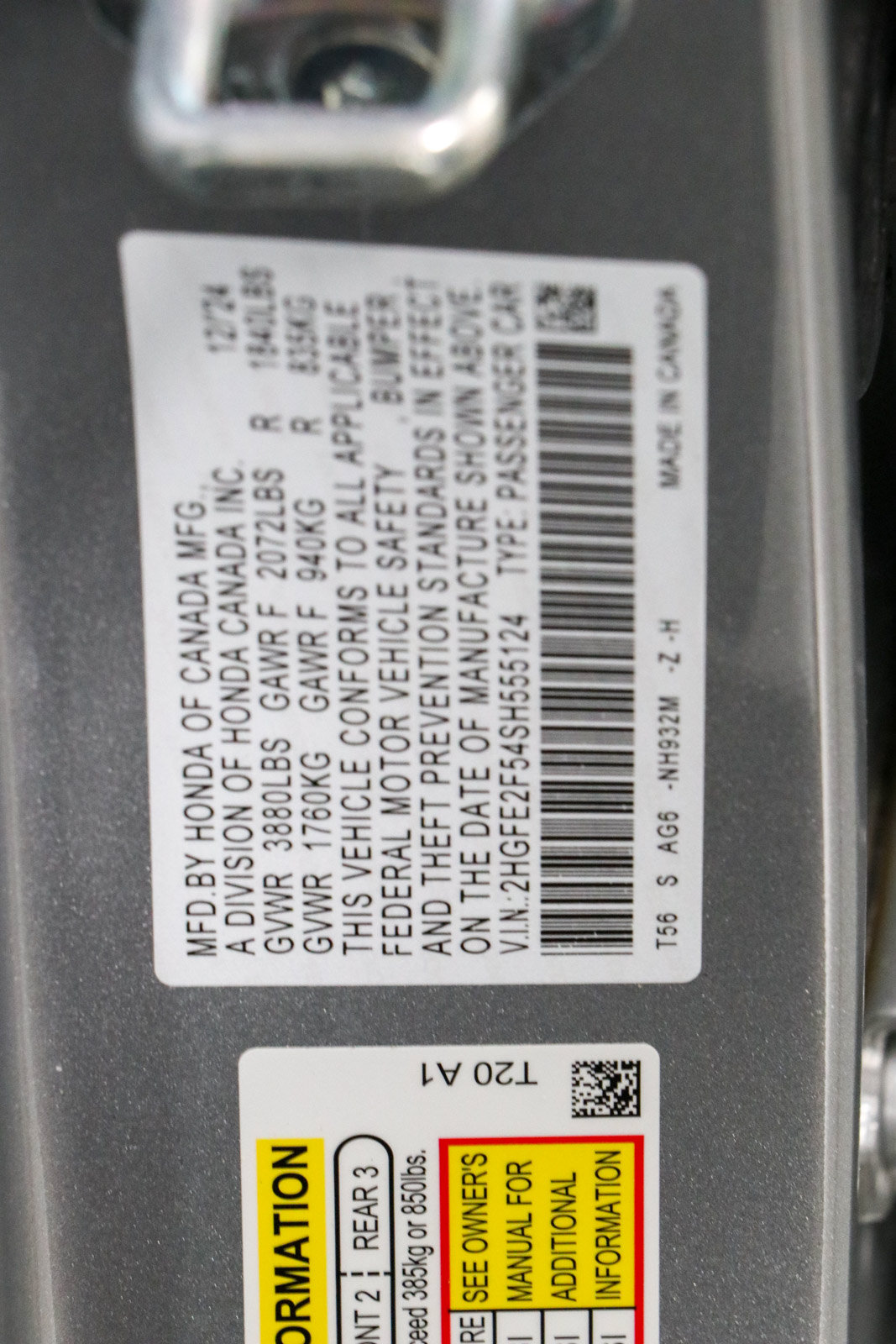 Used 2025 Honda Civic Sport image 30