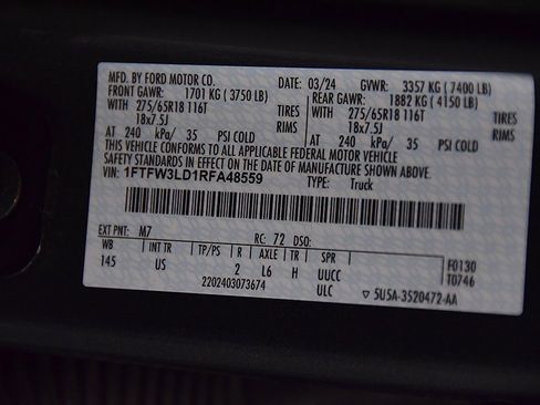 Used 2024 Ford F150 XLT w/ Mobile Office Package image 16