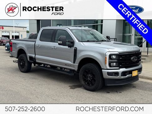 Certified 2023 Ford F350 Lariat w/ Black Appearance Package AWD/4WD image 1