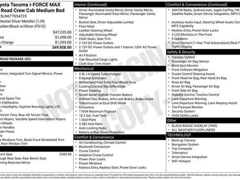 New 2026 Toyota Tacoma TRD Off-Road image 7
