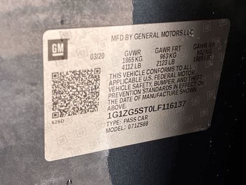 Used 2020 Chevrolet Malibu RS FWD image 37
