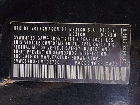 Used 2020 Volkswagen Jetta SEL FWD image 33