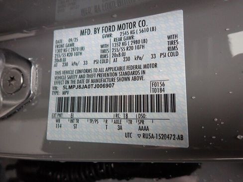 New 2026 Lincoln Nautilus Premier w/ Equipment Group 102A image 45