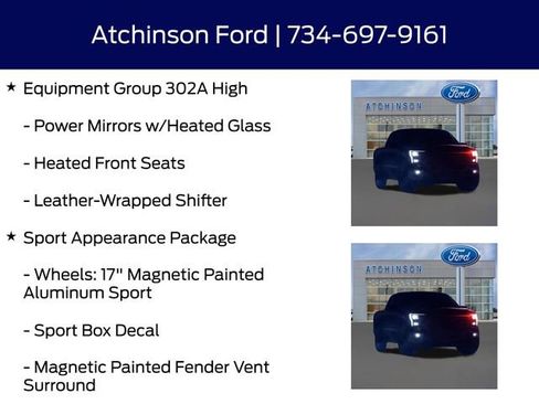 Certified 2023 Ford Ranger XLT w/ Equipment Group 302A High image 5