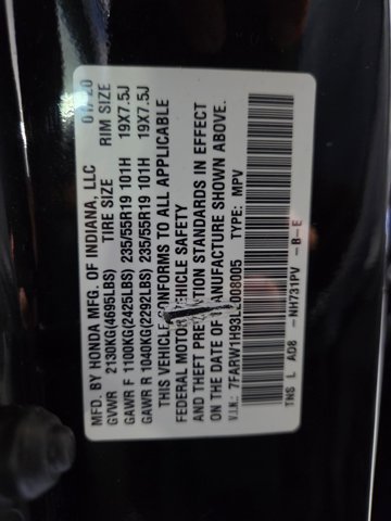 Used 2020 Honda CR-V Touring image 23