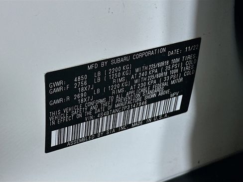 Used 2023 Subaru Outback Limited image 12