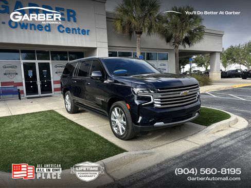 Used 2021 Chevrolet Suburban High Country image 1