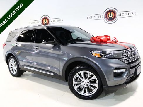 Used 2021 Ford Explorer Limited w/ Equipment Group 301A AWD/4WD image 1