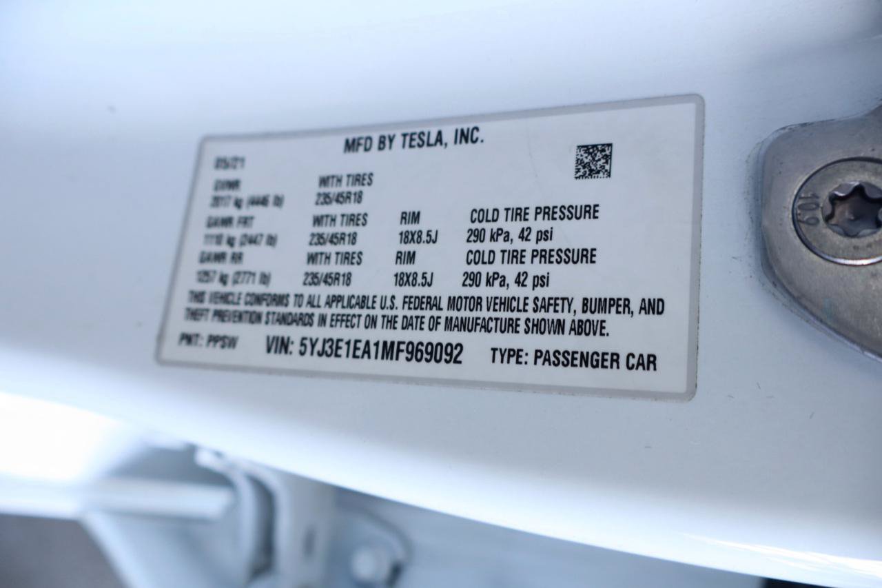 Used 2021 Tesla Model 3 Standard Range Plus RWD image 39