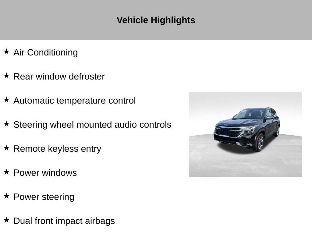 Certified 2024 Kia Seltos S AWD/4WD image 19