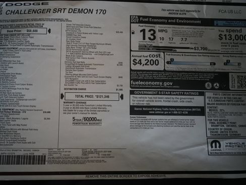 Used 2023 Dodge Challenger SRT Hellcat Redeye RWD image 30